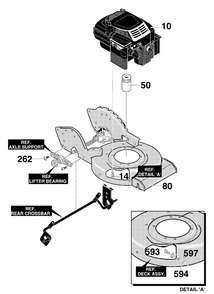 Part Location Diagram of MU671285 Briggs and Stratton Adapter, Blade Pulley